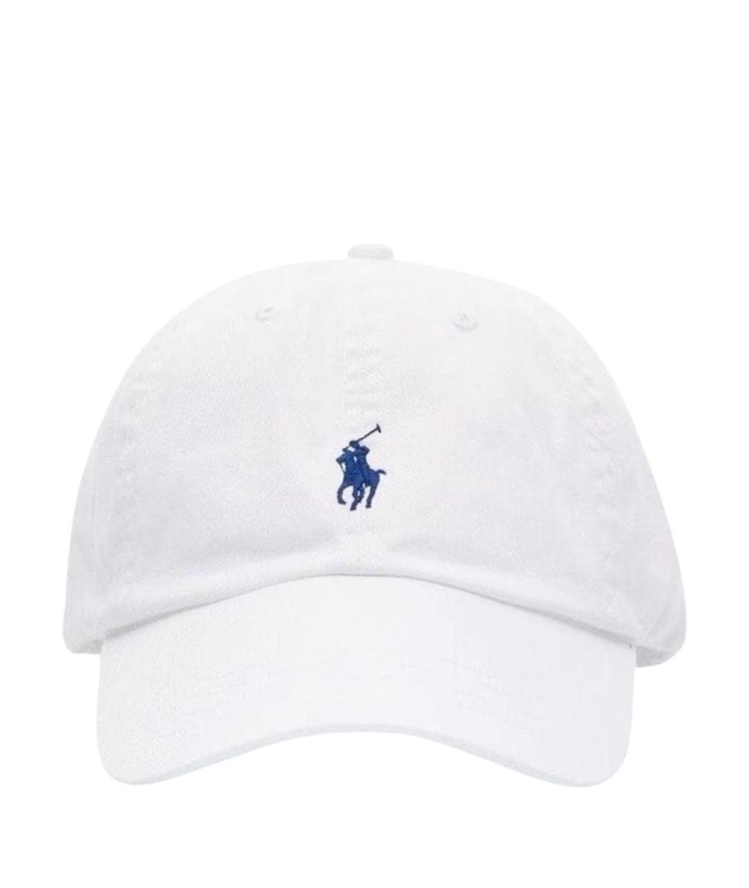 POLO RALPH LAUREN Белая хлопковая кепка, фото 1