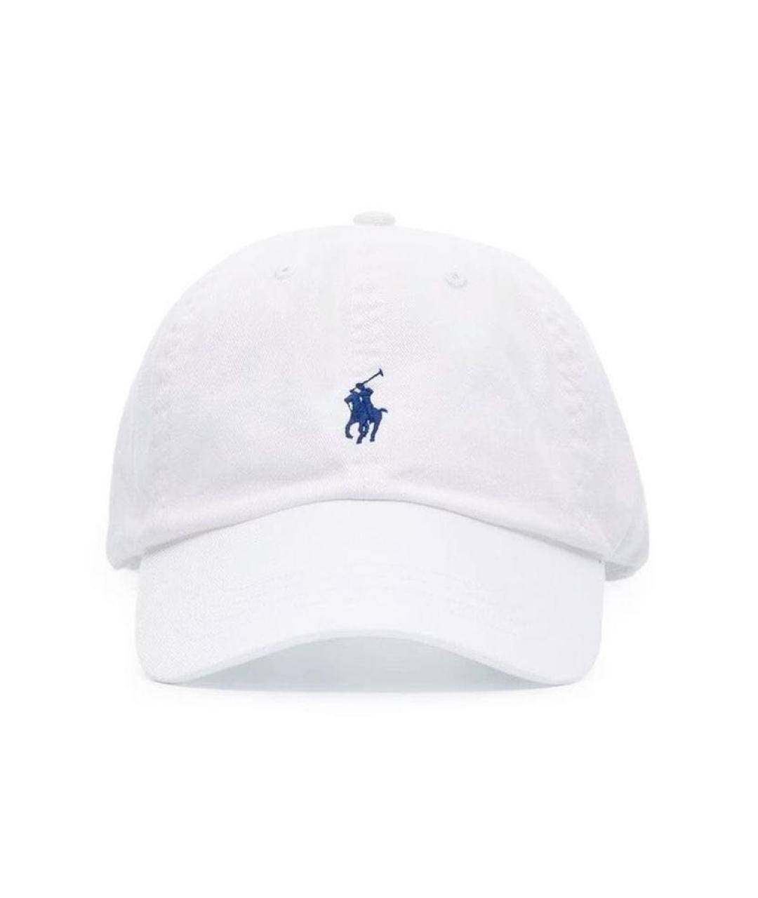 POLO RALPH LAUREN Белая хлопковая кепка, фото 6