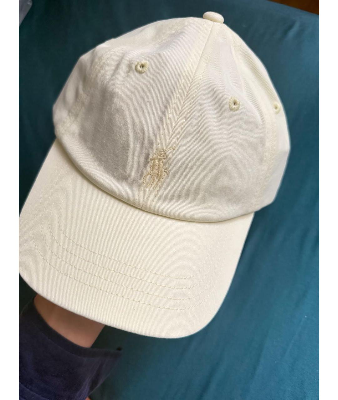 POLO RALPH LAUREN Желтая хлопковая кепка, фото 2