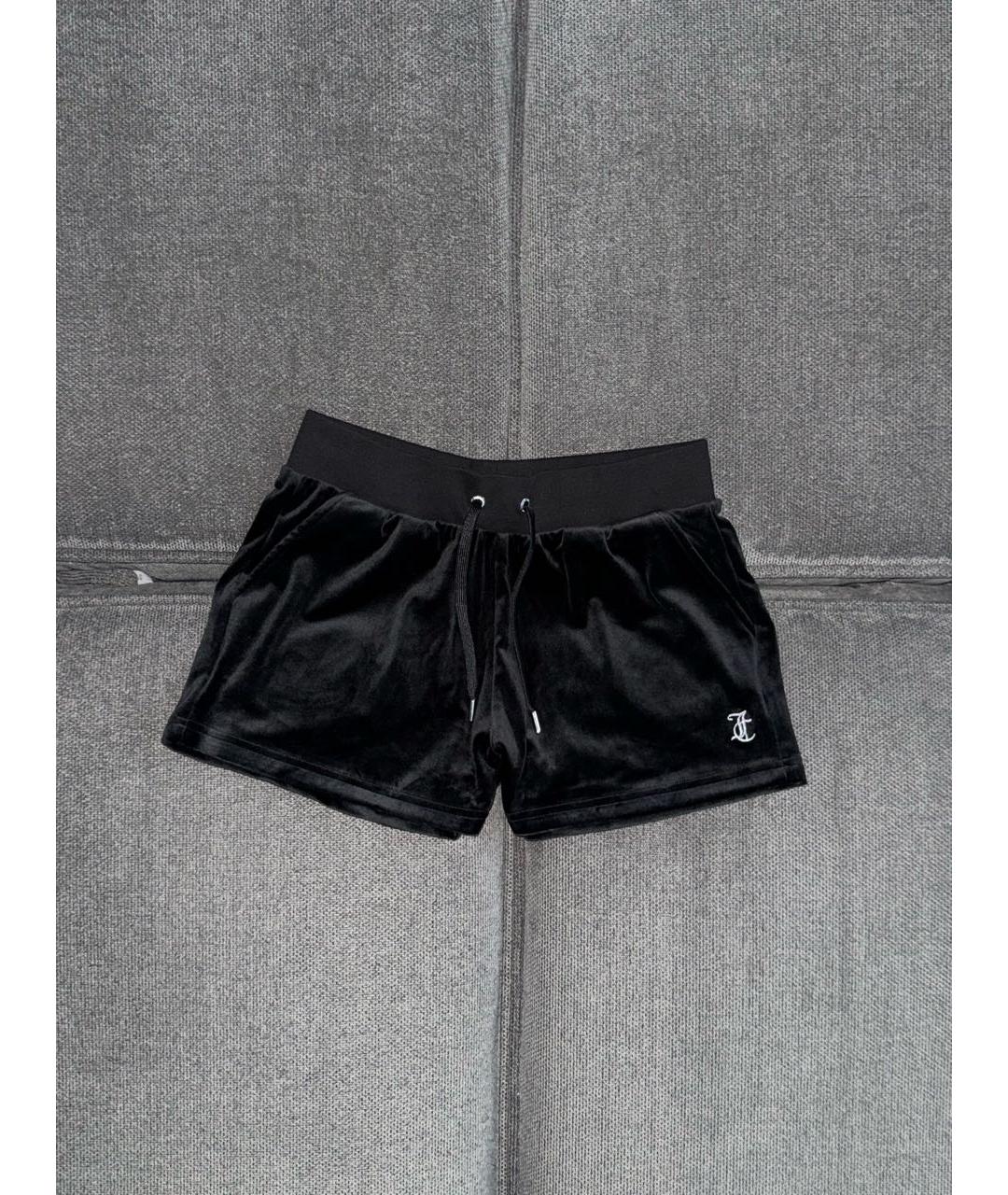 JUICY COUTURE Черный велюровый костюм с брюками, фото 6