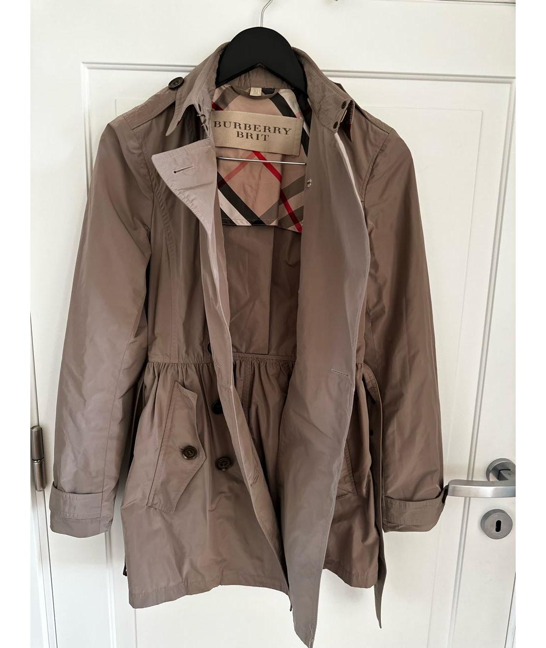BURBERRY Бежевый тренч/плащ, фото 3