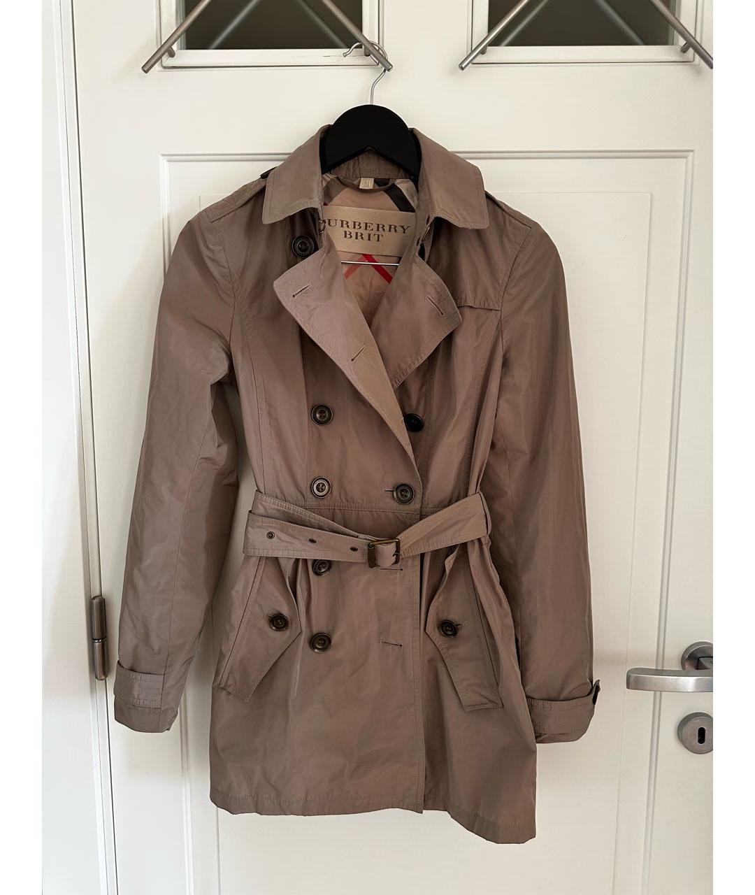 BURBERRY Бежевый тренч/плащ, фото 7