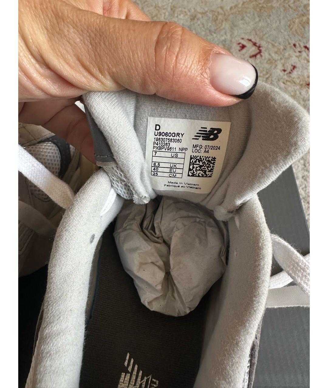 NEW BALANCE Замшевые кроссовки, фото 3