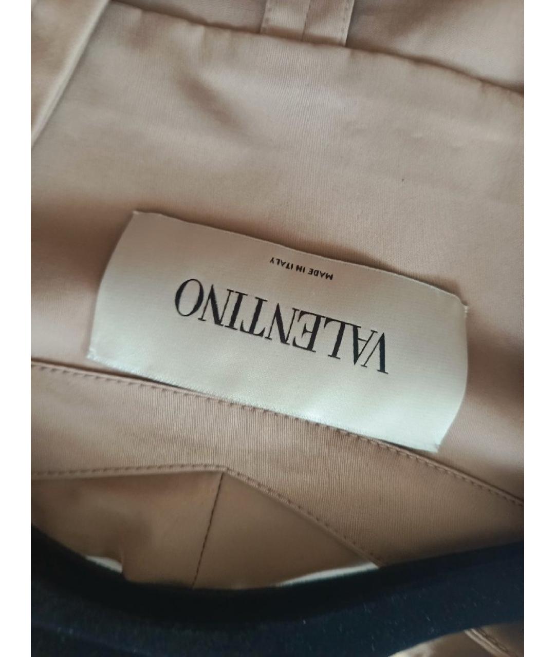 VALENTINO Бежевое хлопковое повседневное платье, фото 3