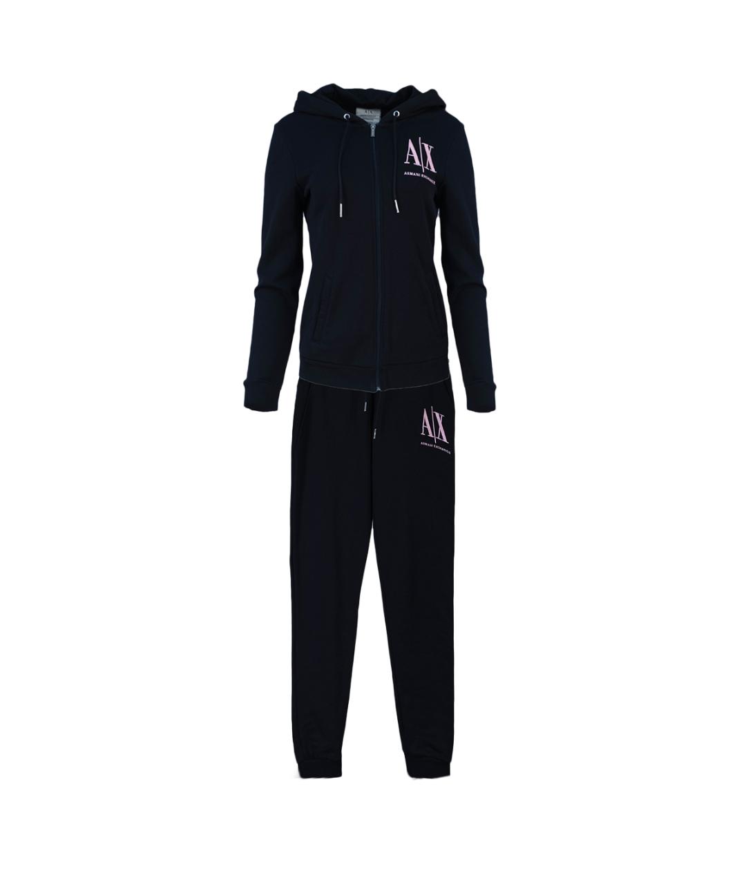 ARMANI EXCHANGE Черный хлопковый спортивные костюмы, фото 9