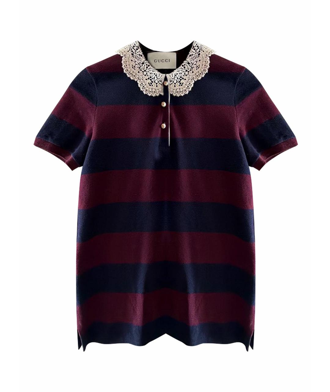 GUCCI Мульти хлопковая футболка, фото 1
