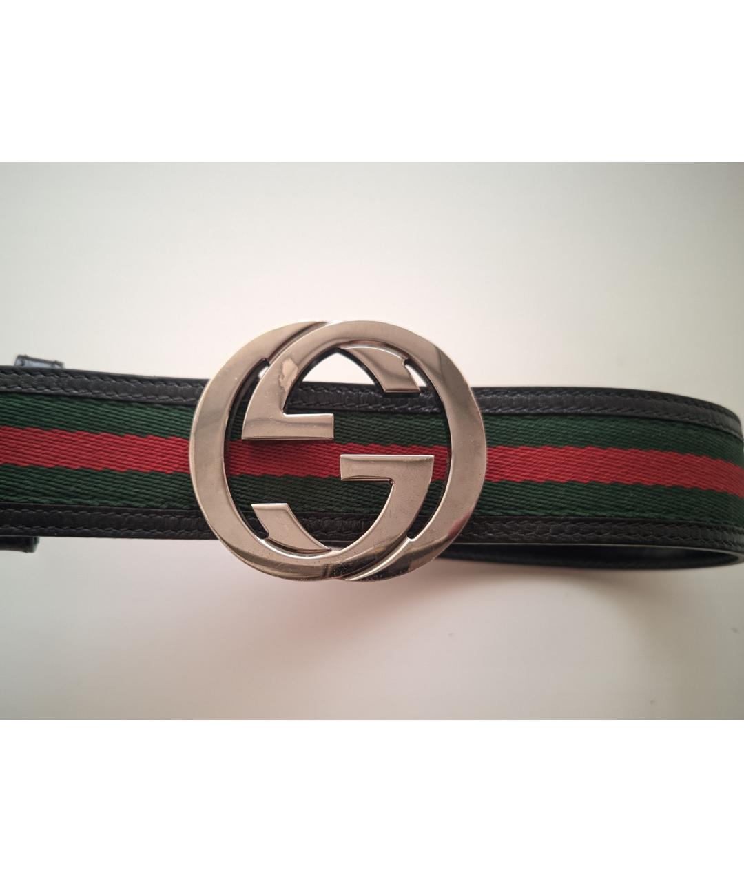 GUCCI Красный ремень, фото 4