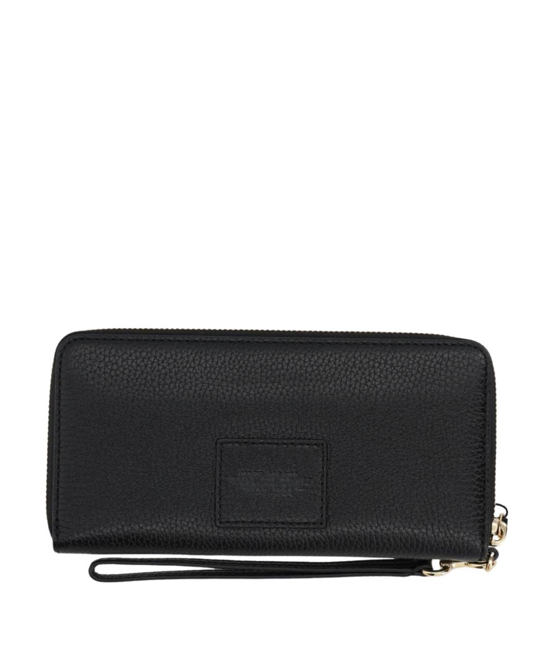 MARC JACOBS Черный кожаный кошелек, фото 2