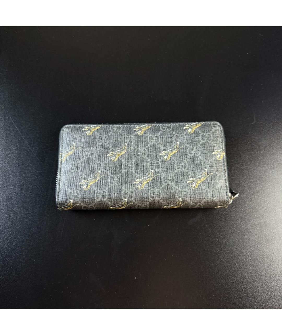 GUCCI Черный кошелек, фото 3