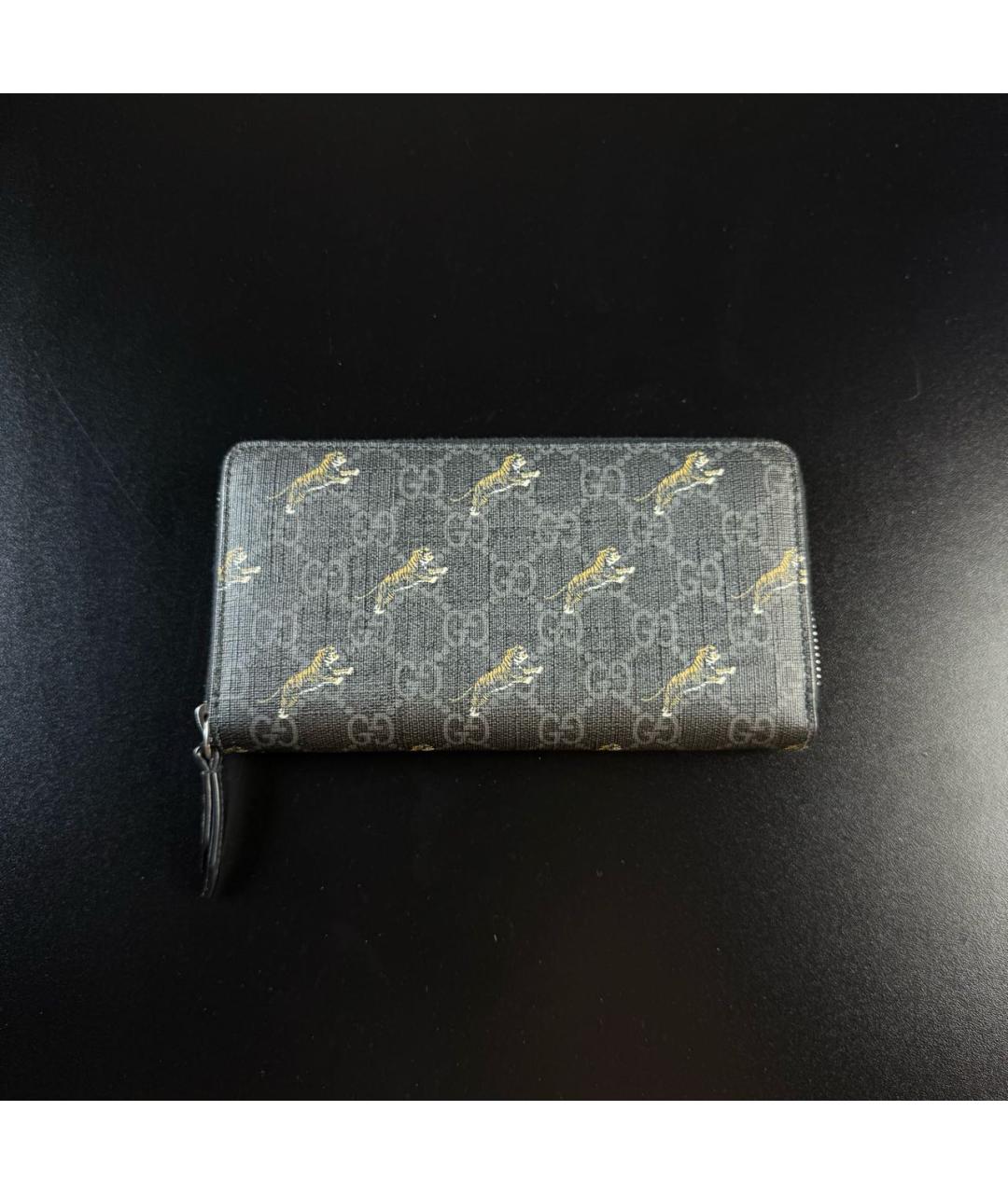 GUCCI Черный кошелек, фото 6