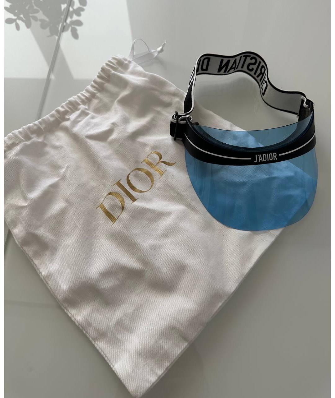 CHRISTIAN DIOR Голубая кепка, фото 5
