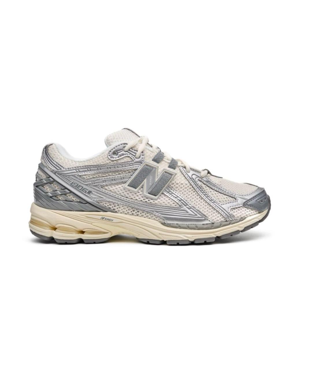 NEW BALANCE Серебряные синтетические низкие кроссовки / кеды, фото 9