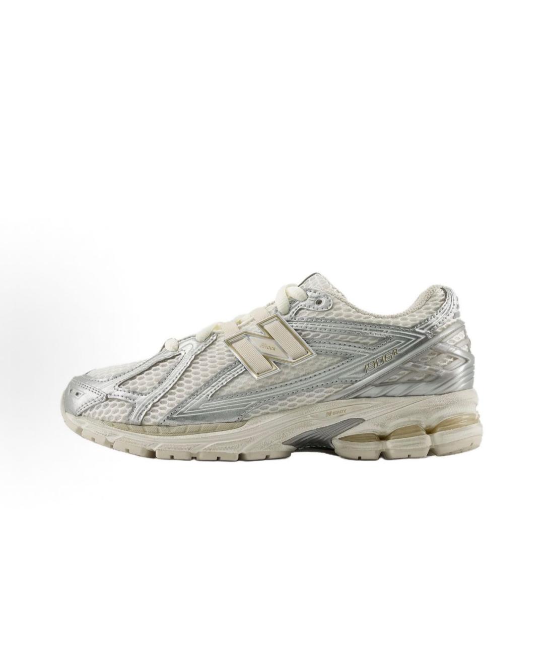 NEW BALANCE Бежевые синтетические низкие кроссовки / кеды, фото 9