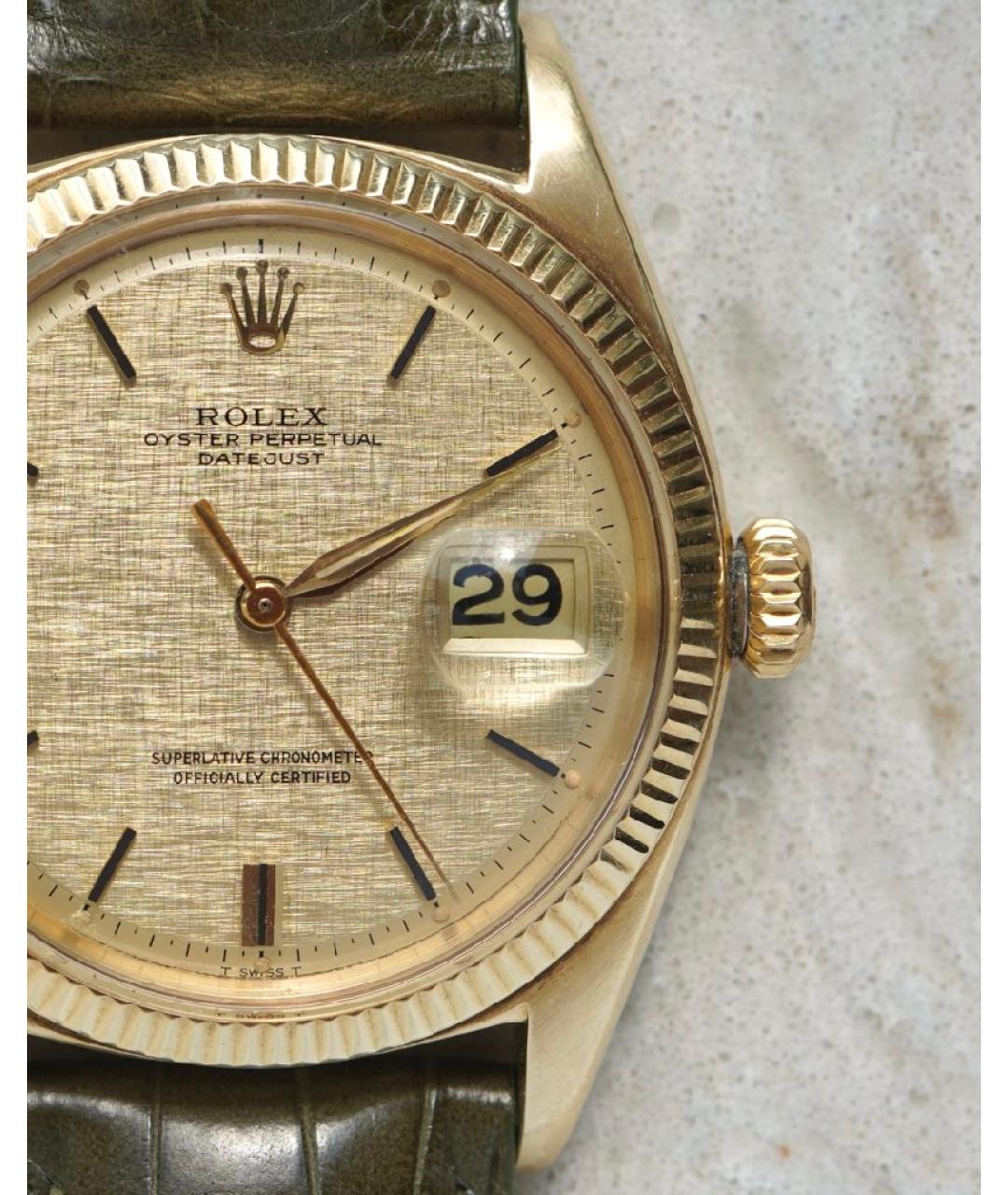 ROLEX Золотые часы из желтого золота, фото 6