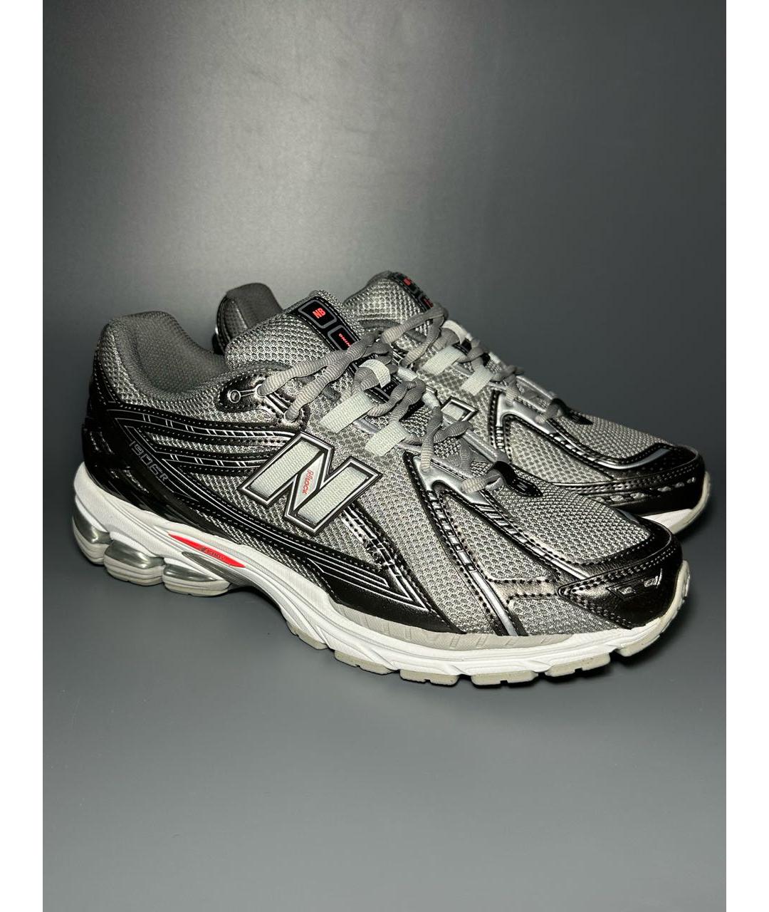 NEW BALANCE Антрацитовые синтетические низкие кроссовки / кеды, фото 5