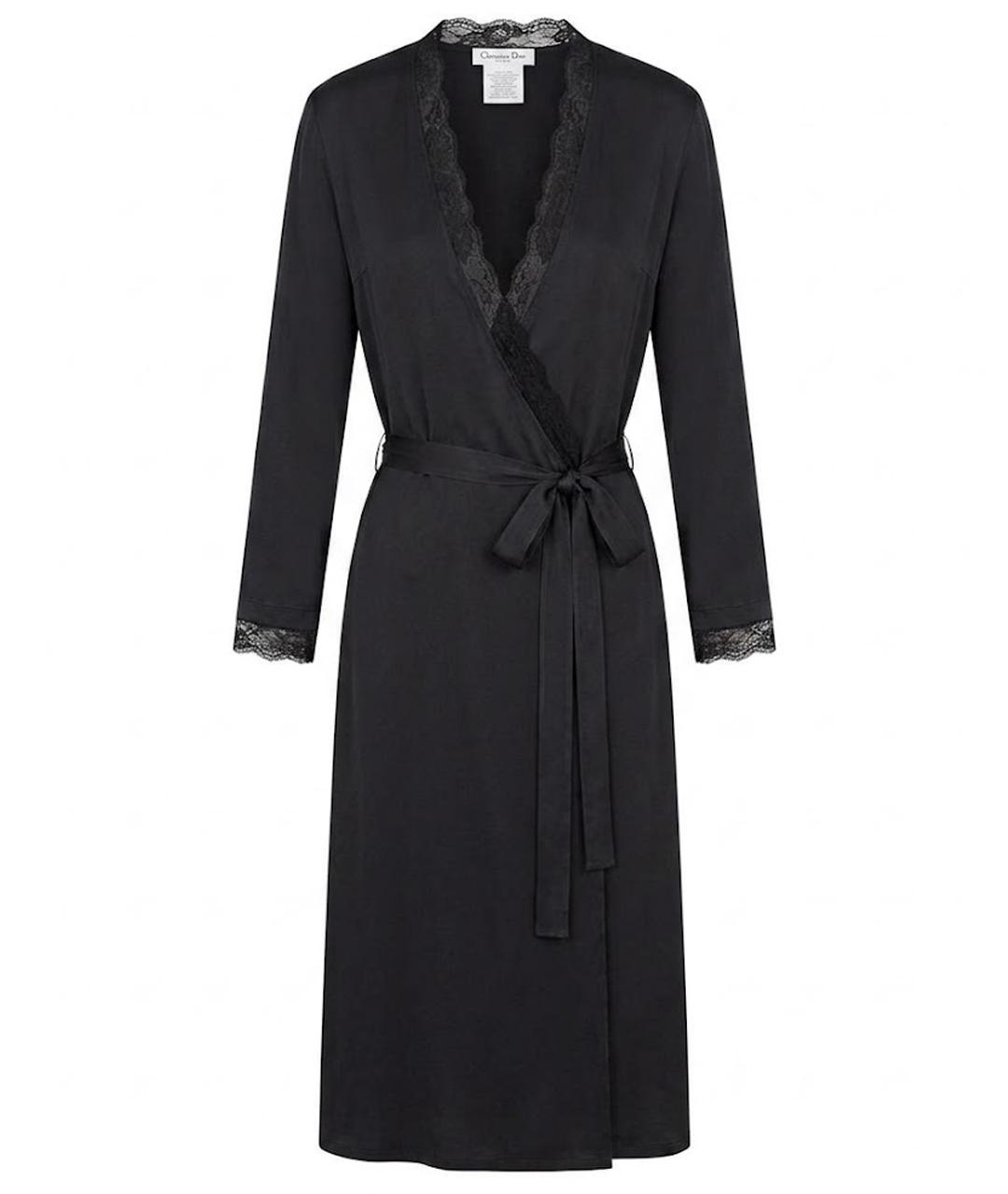 CHRISTIAN DIOR Черный халаты, фото 1
