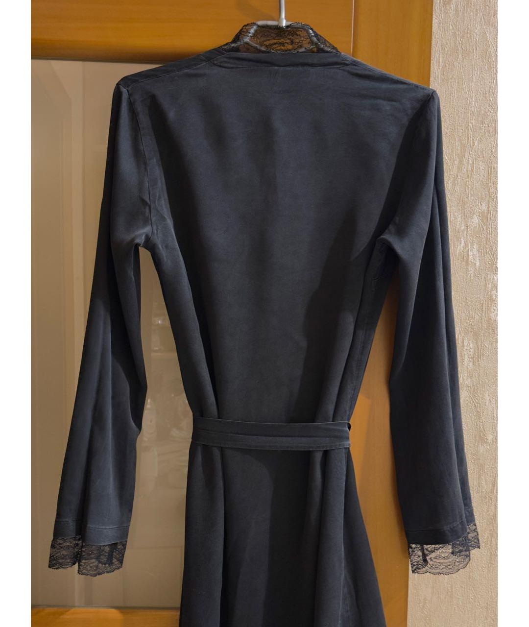 CHRISTIAN DIOR Черный халаты, фото 3