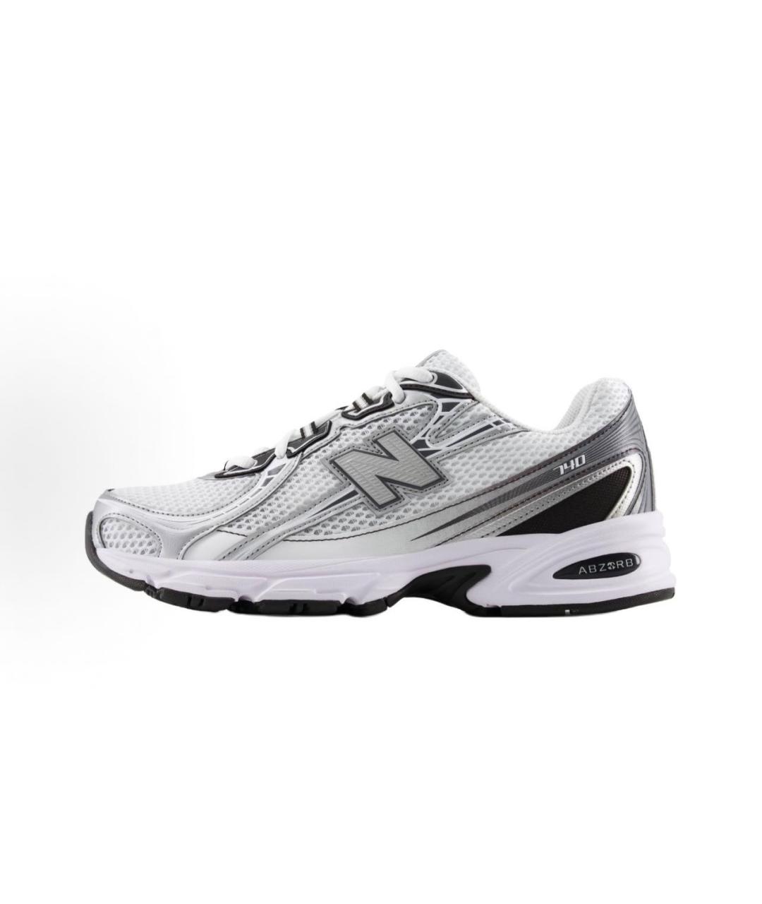 NEW BALANCE Серые текстильные низкие кроссовки / кеды, фото 9