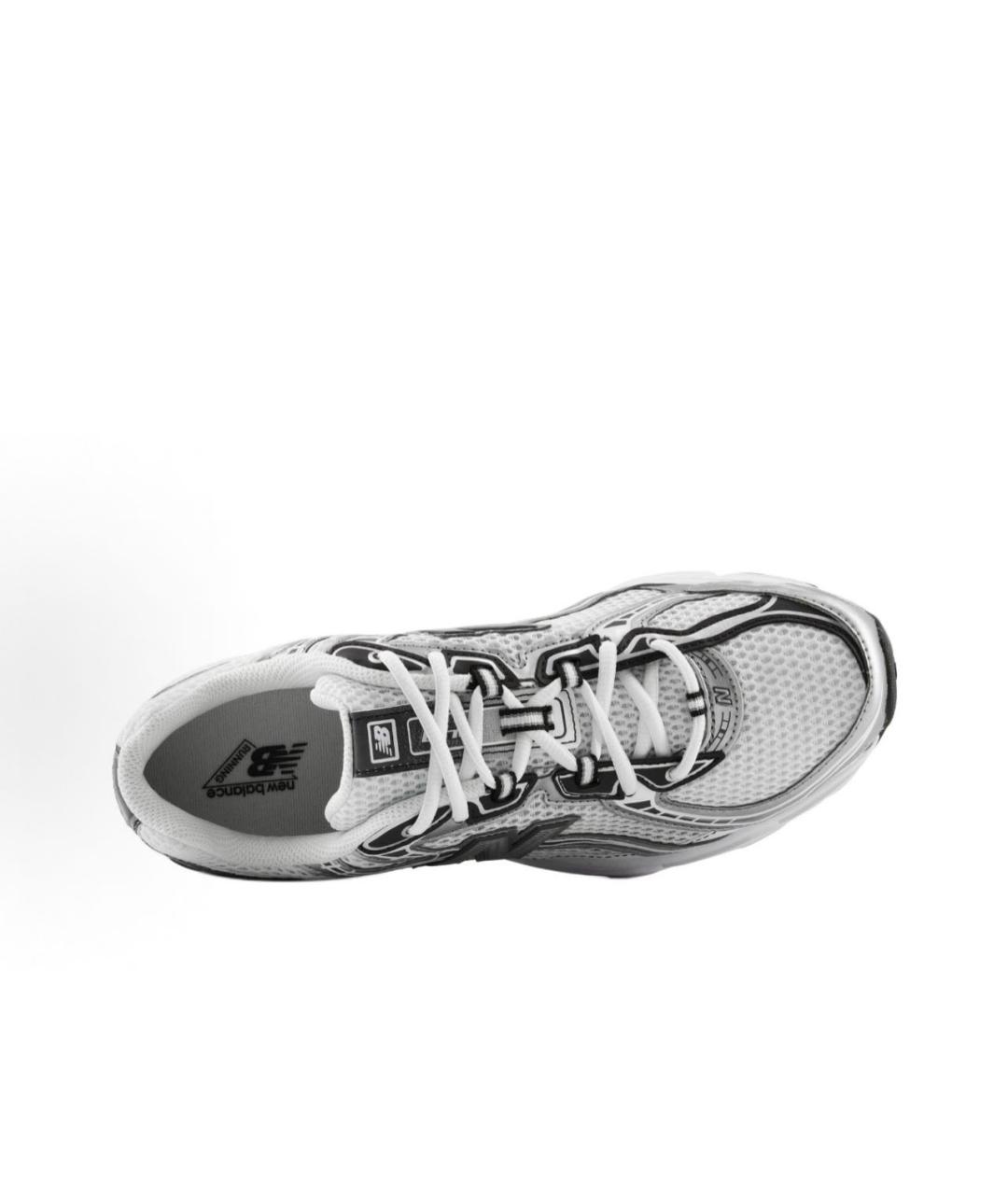 NEW BALANCE Серые текстильные низкие кроссовки / кеды, фото 3