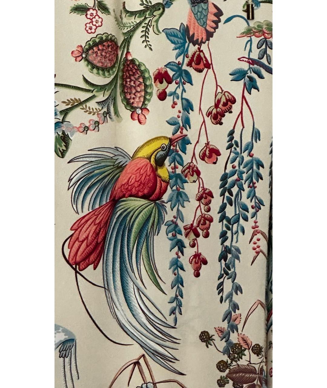 ETRO Бежевые полиэстеровые брюки широкие, фото 4