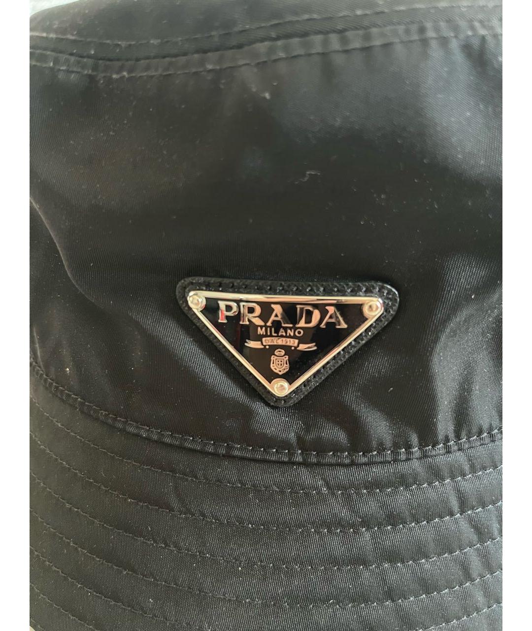 PRADA Черная панама, фото 3