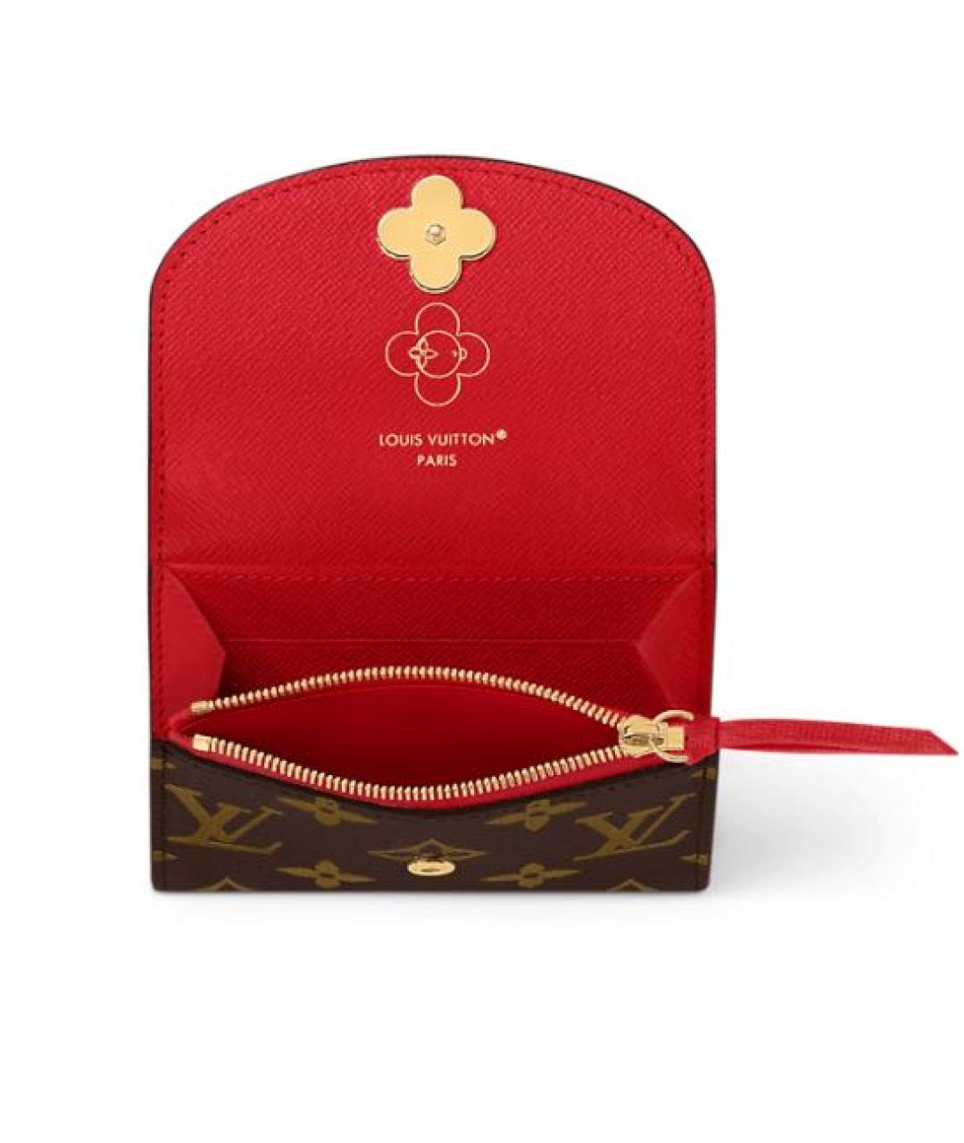 LOUIS VUITTON Коричневый кошелек, фото 2
