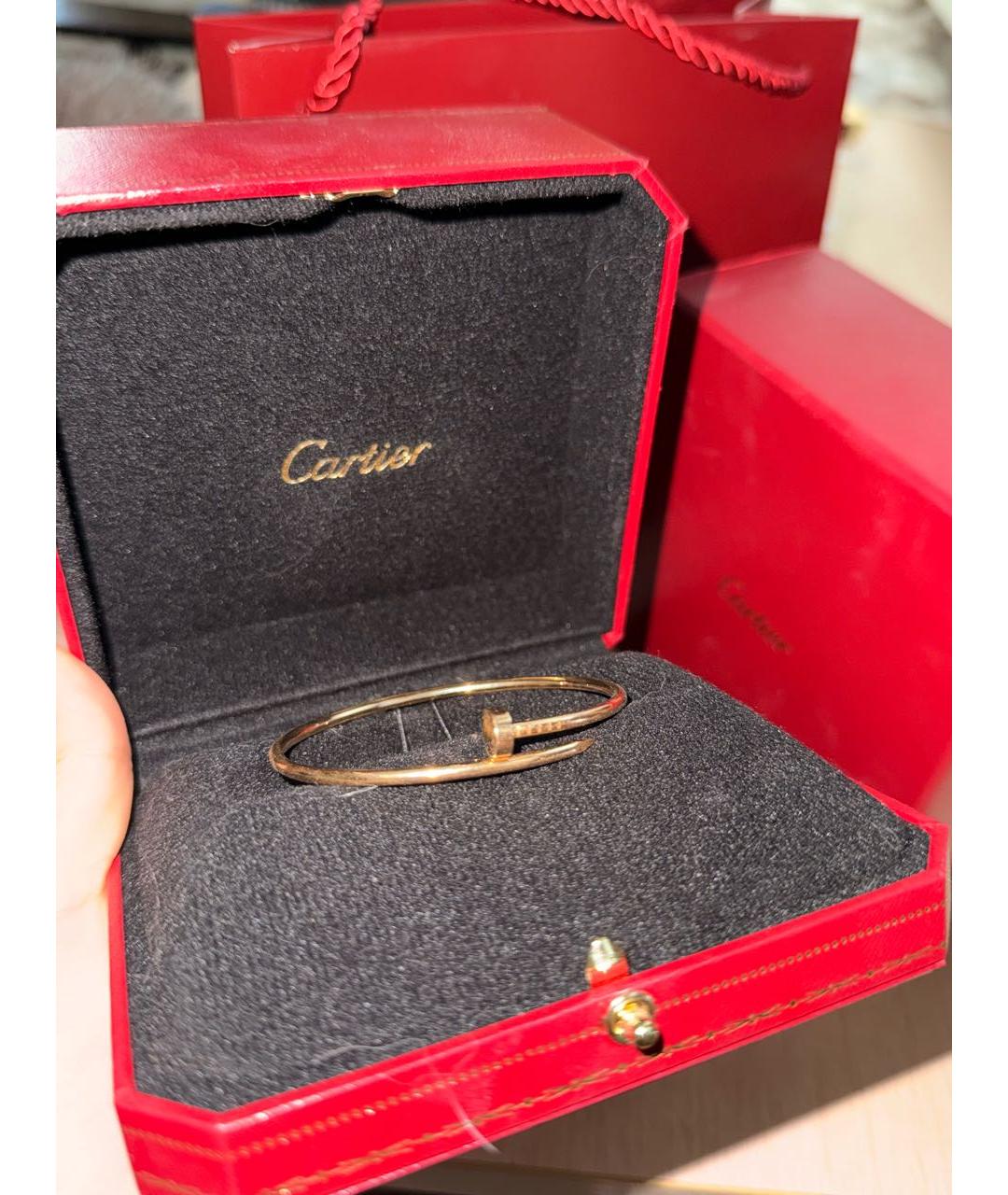 CARTIER Золотой браслет из желтого золота, фото 4