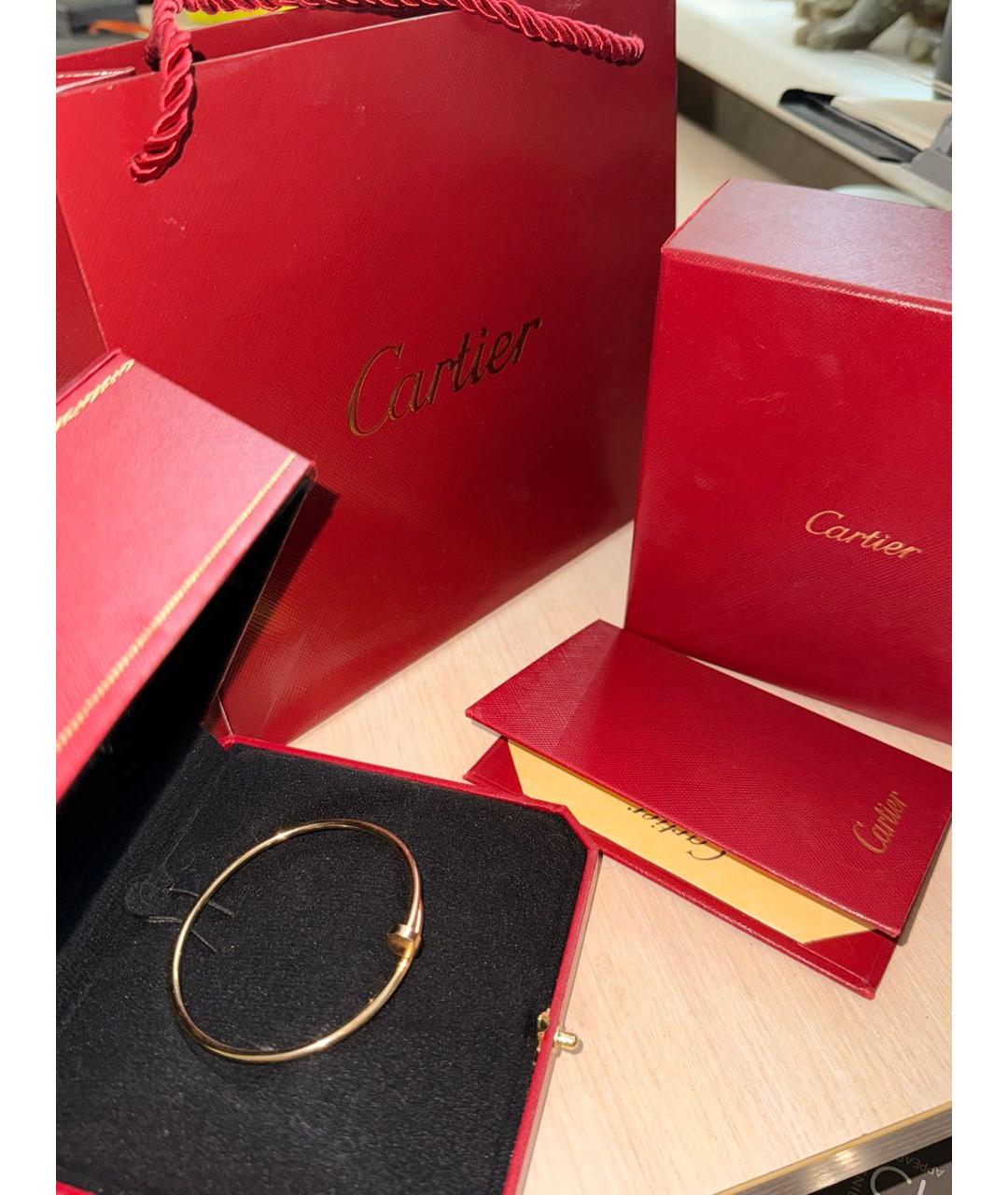CARTIER Золотой браслет из желтого золота, фото 2