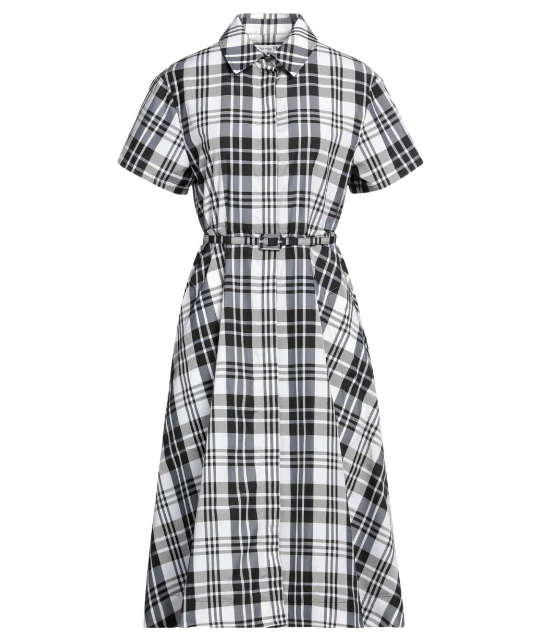 CHRISTIAN DIOR Мульти коктейльное платье, фото 1