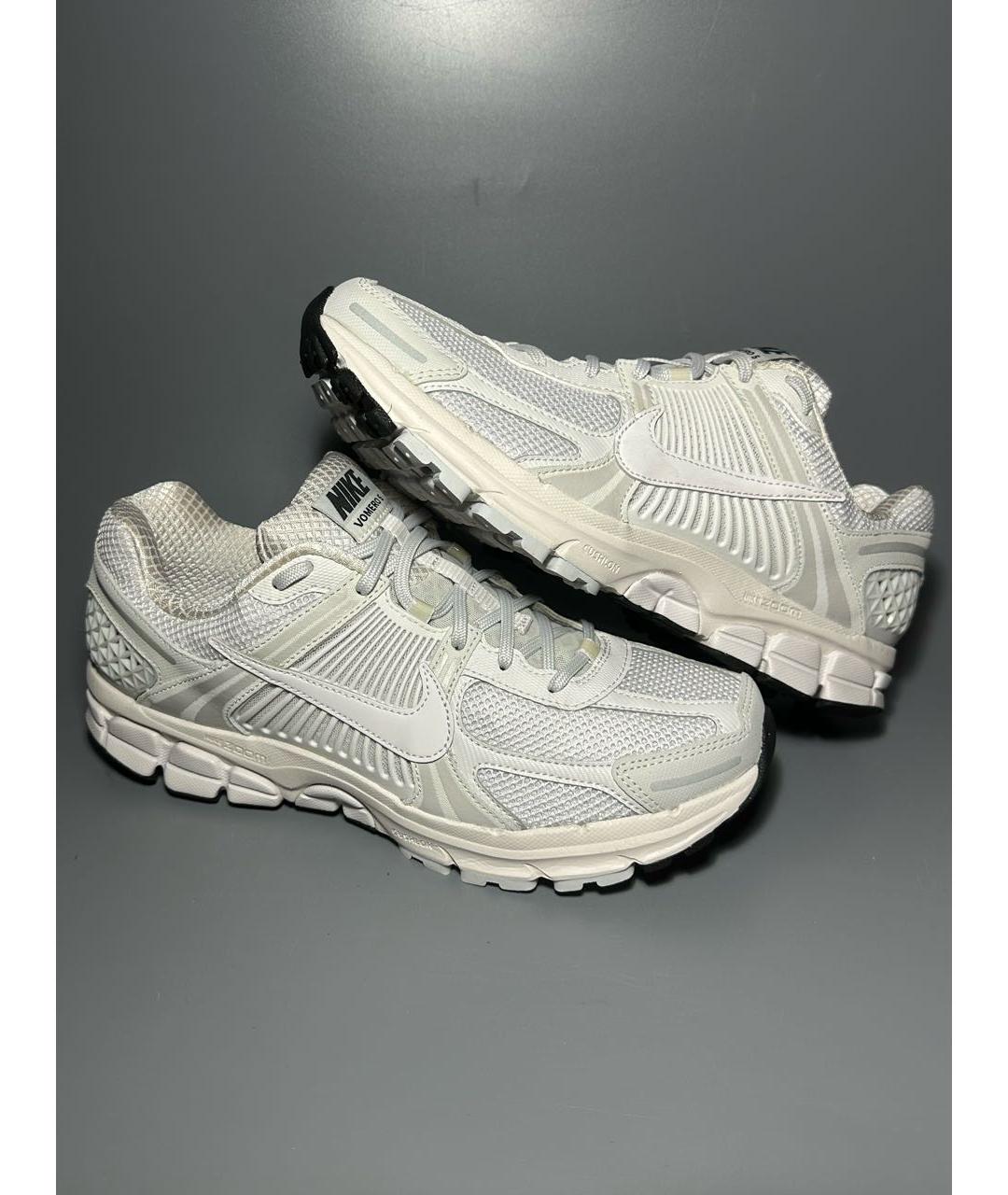 NIKE Белые синтетические низкие кроссовки / кеды, фото 6