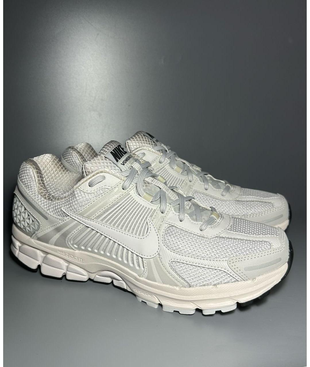 NIKE Белые синтетические низкие кроссовки / кеды, фото 5