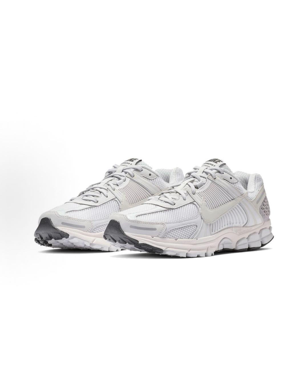 NIKE Белые синтетические низкие кроссовки / кеды, фото 3