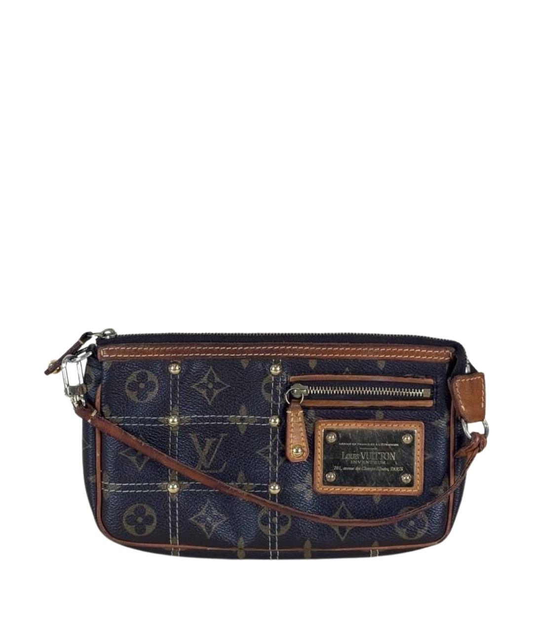 LOUIS VUITTON Темно-синяя сумка с короткими ручками, фото 1