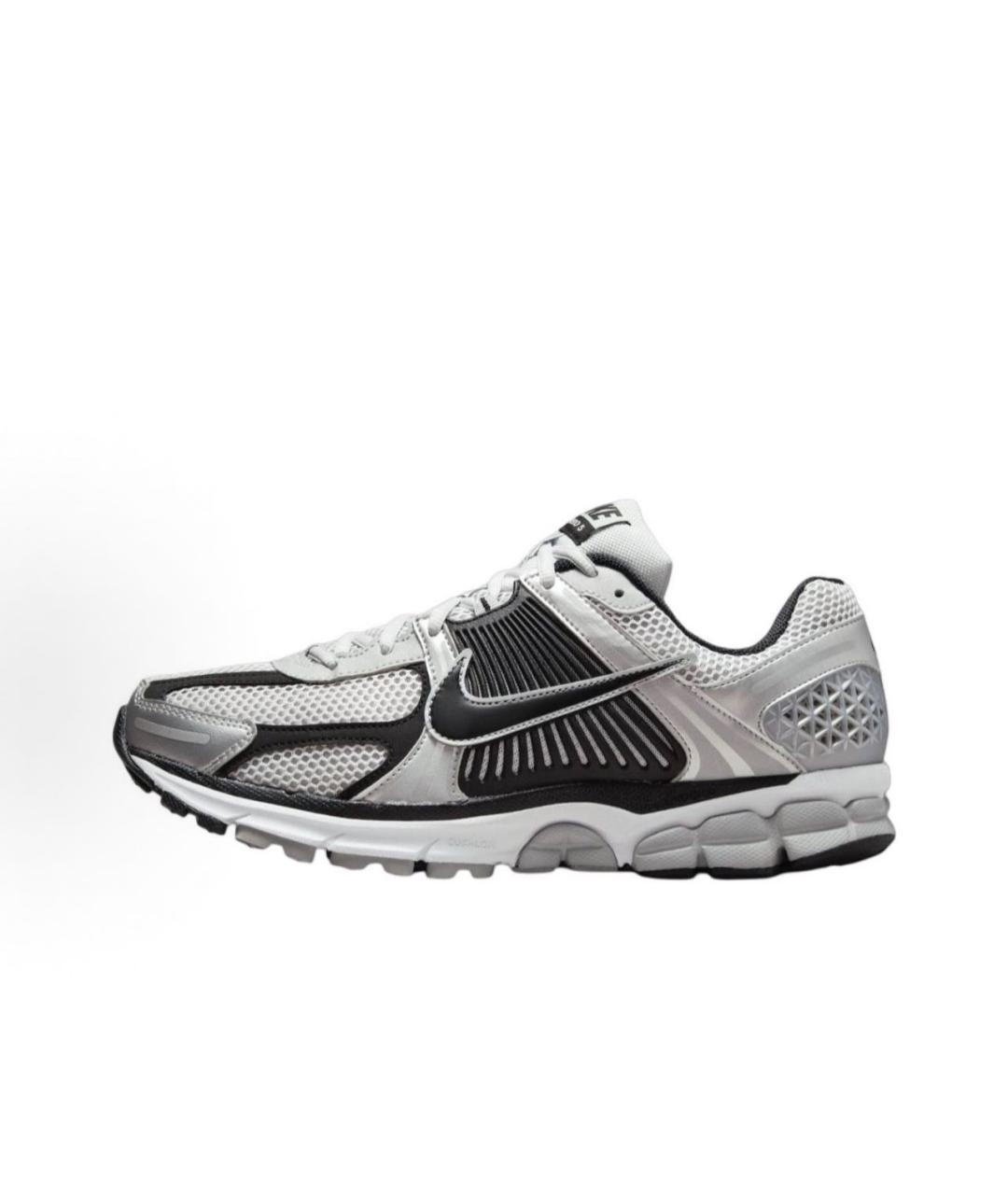 NIKE Серые синтетические низкие кроссовки / кеды, фото 9
