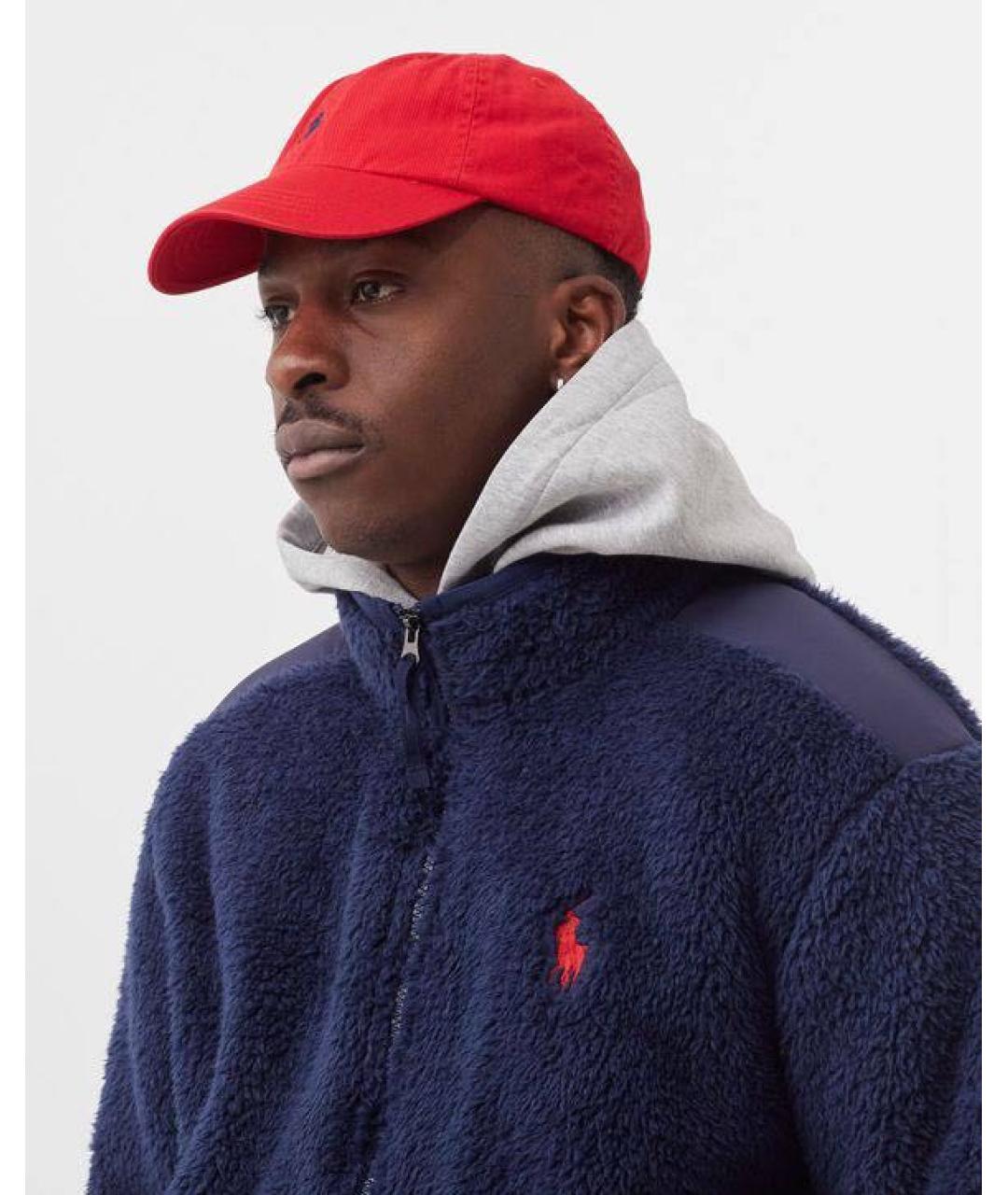 POLO RALPH LAUREN Красная хлопковая кепка, фото 4