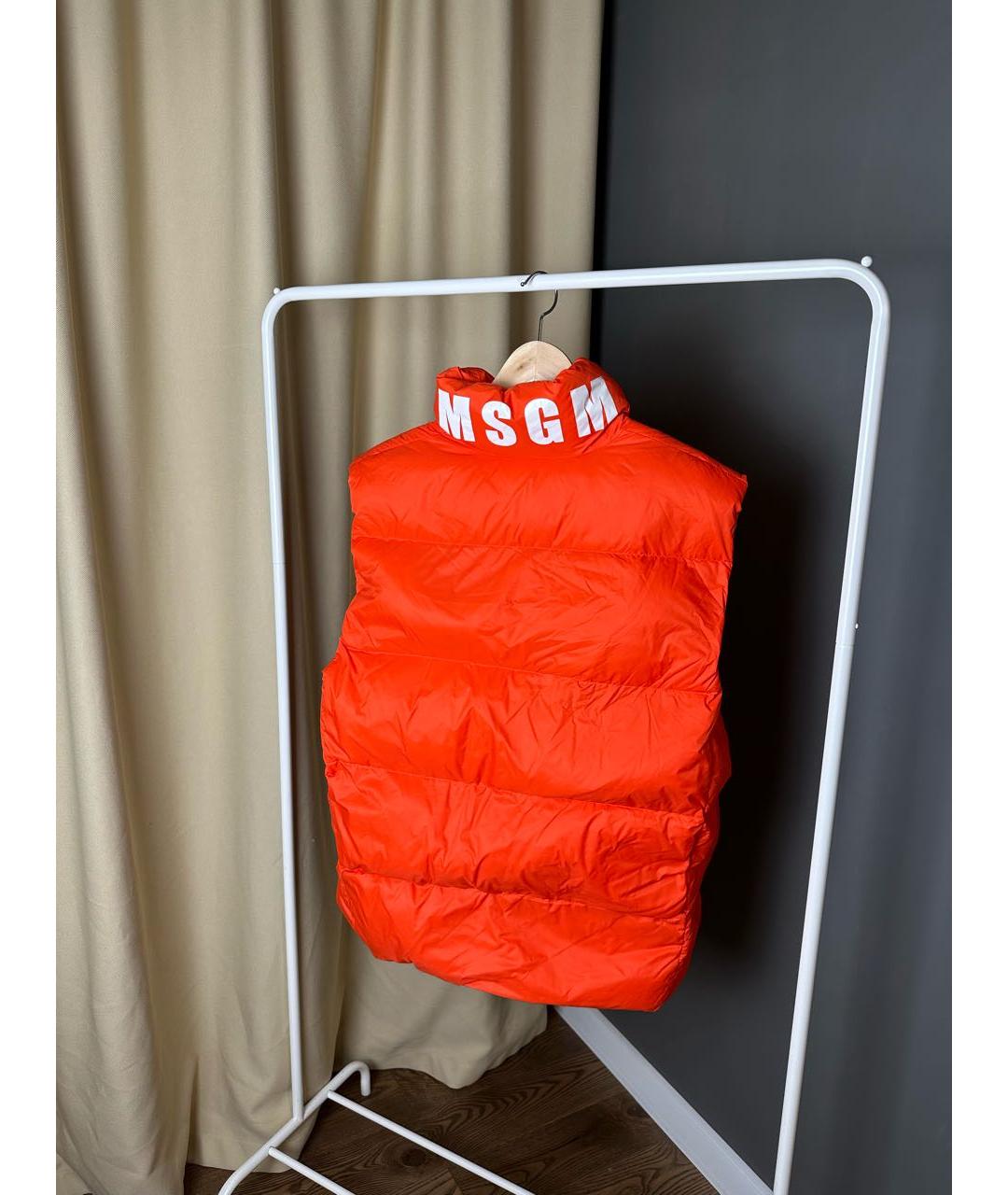 MSGM Оранжевый жилет, фото 3