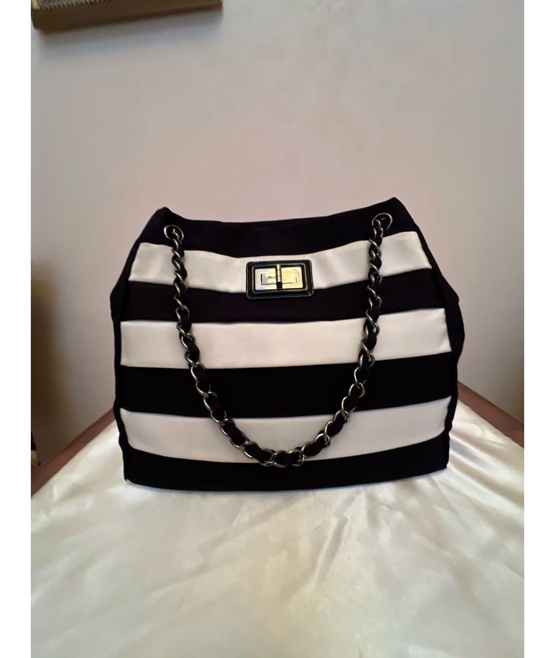 CHANEL Черная сумка тоут, фото 5
