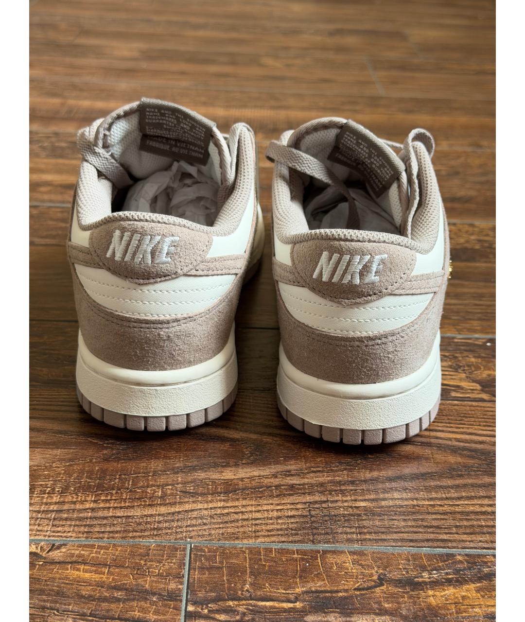 NIKE Серые замшевые кроссовки, фото 4