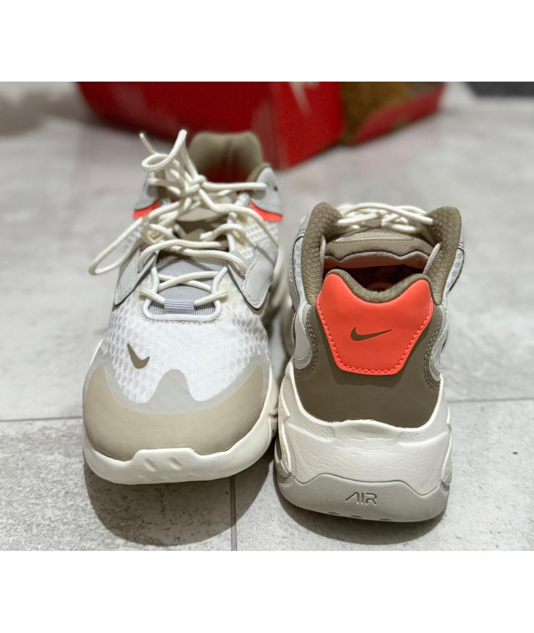 NIKE Бежевые текстильные кроссовки, фото 2
