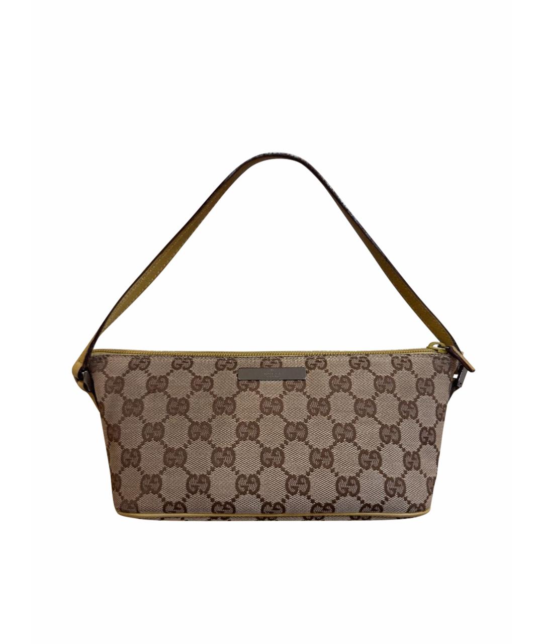 GUCCI Бежевая сумка с короткими ручками, фото 1
