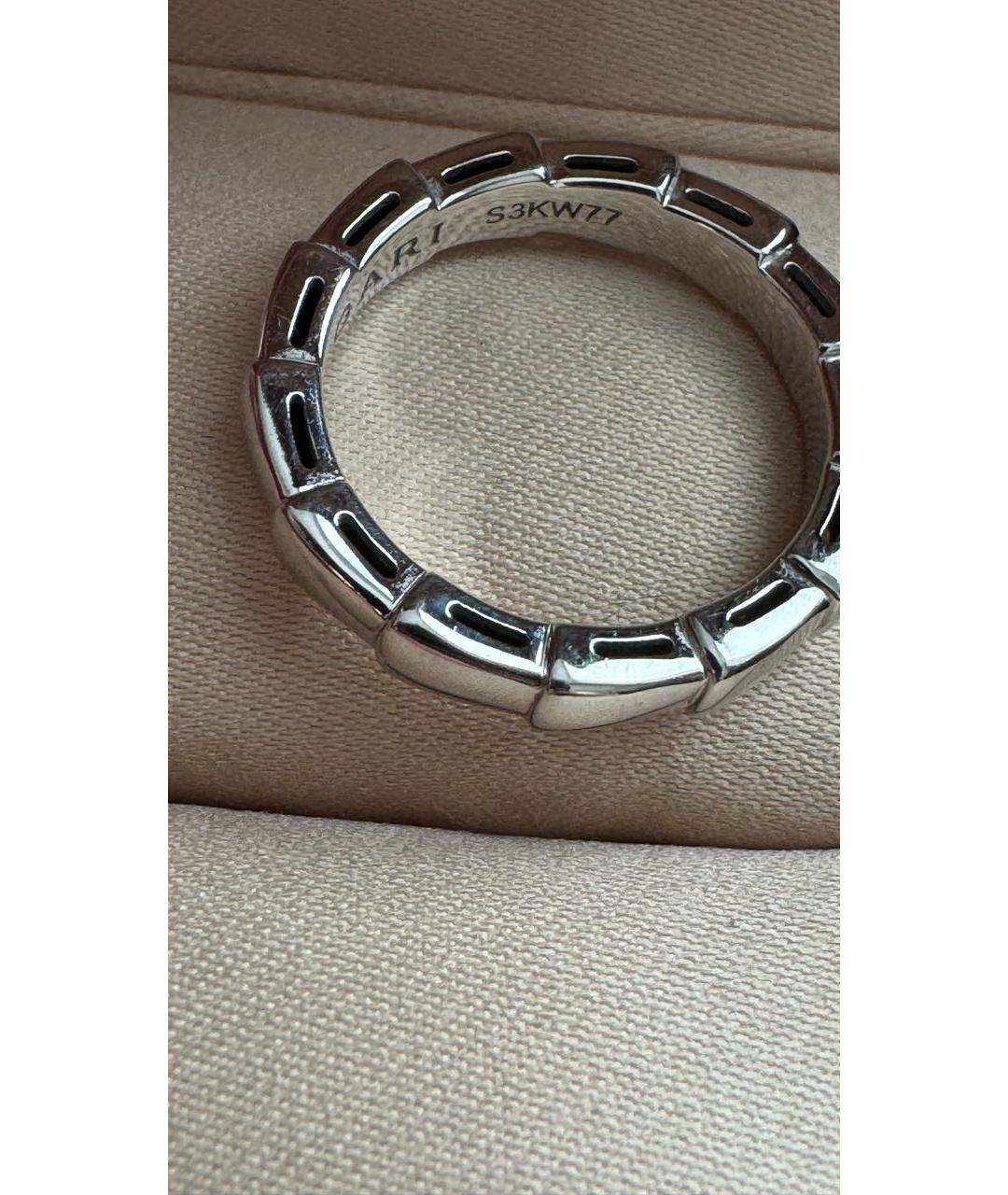 BVLGARI Серебряное кольцо из белого золота, фото 6