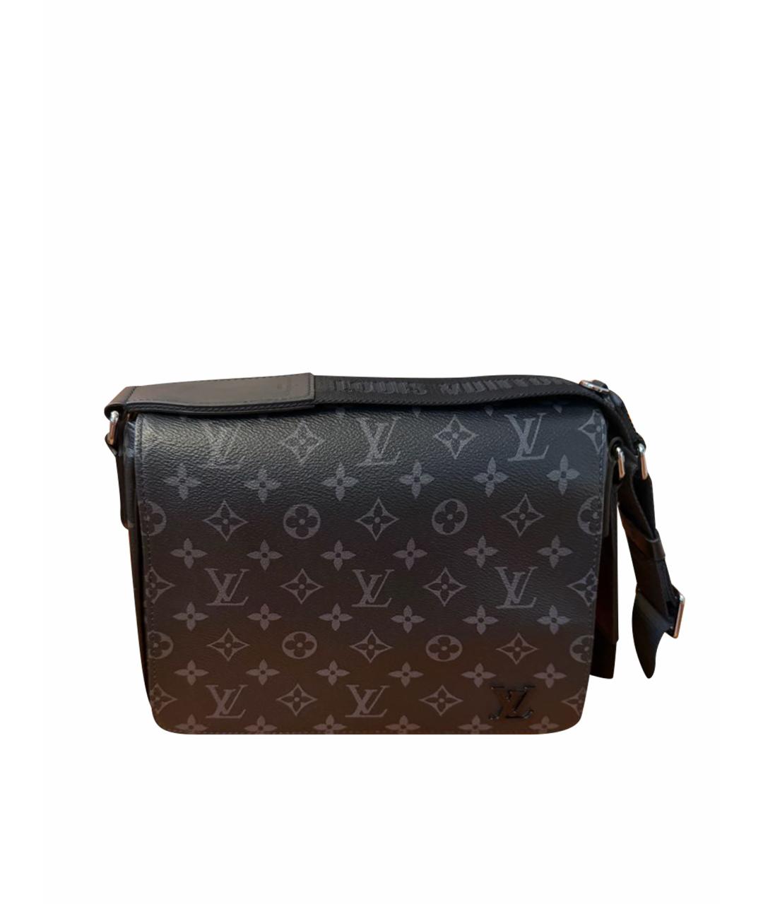 LOUIS VUITTON Черная сумка на плечо, фото 1