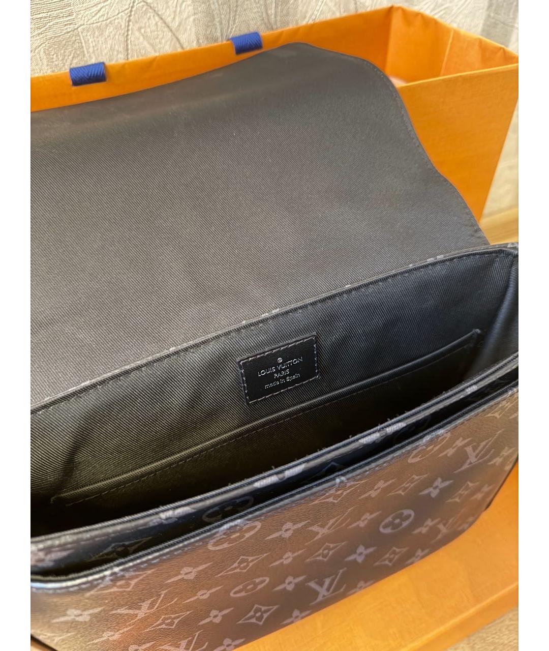 LOUIS VUITTON Черная сумка на плечо, фото 4
