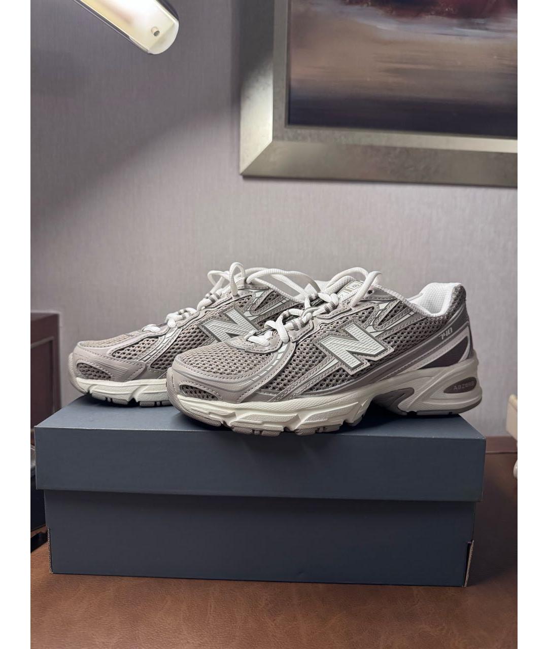 NEW BALANCE Антрацитовые кроссовки, фото 5