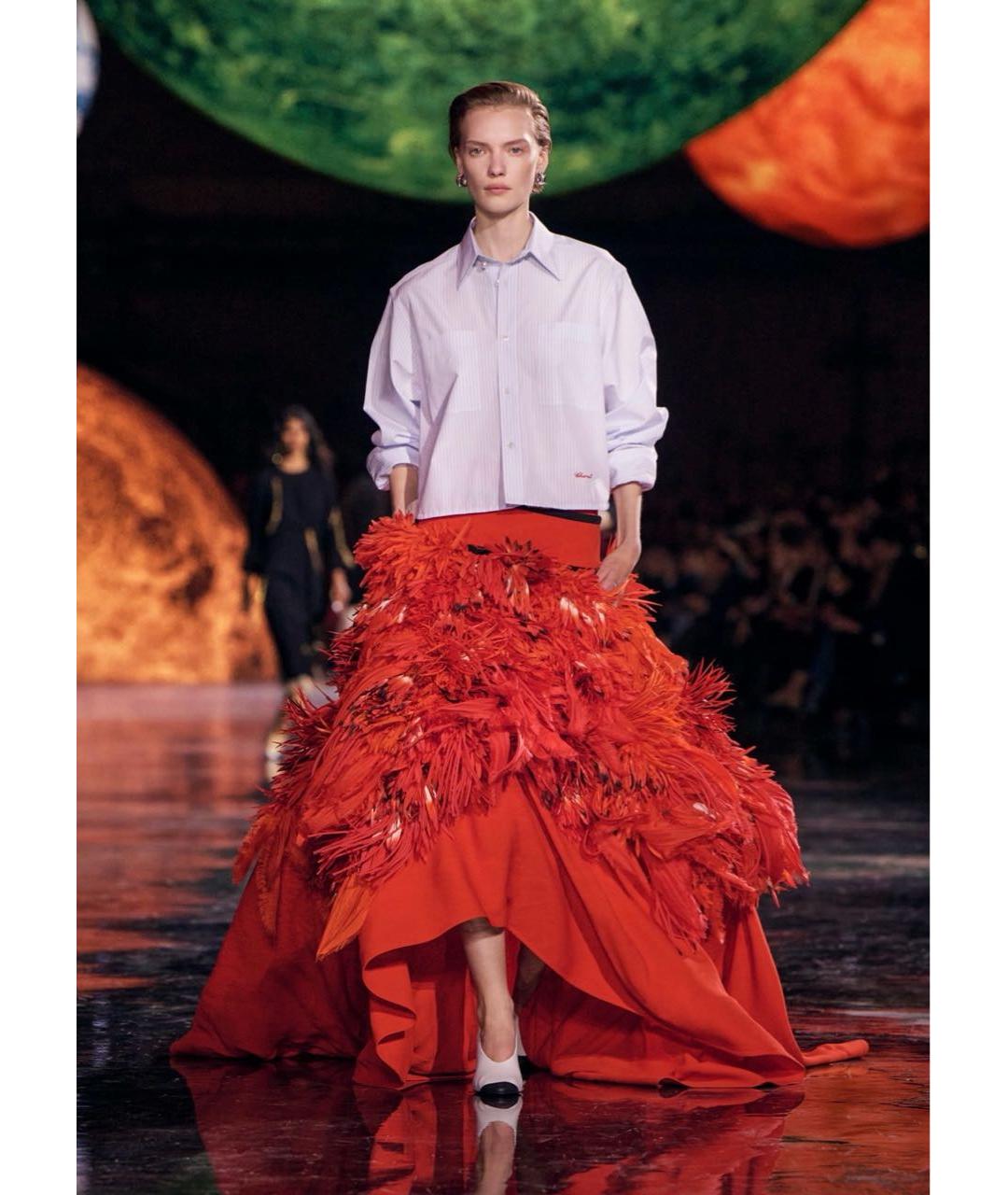 CHANEL Голубая хлопковая рубашка, фото 3