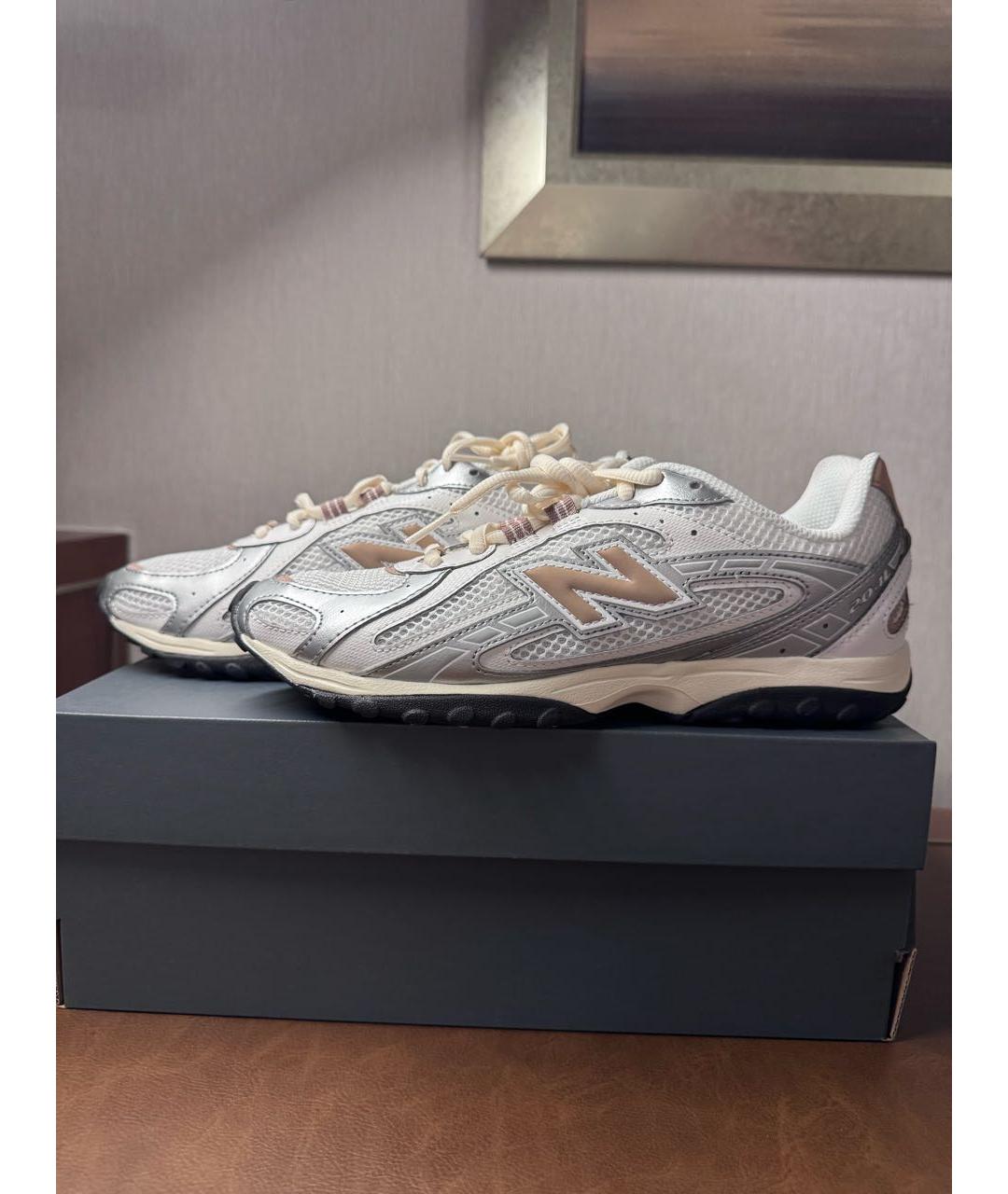 NEW BALANCE Серебряные синтетические кроссовки, фото 7