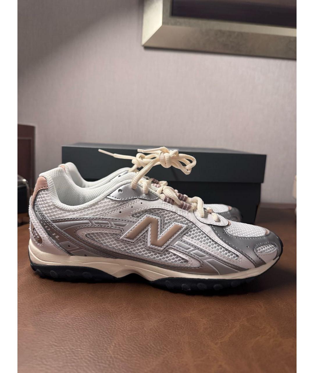 NEW BALANCE Серебряные синтетические кроссовки, фото 8