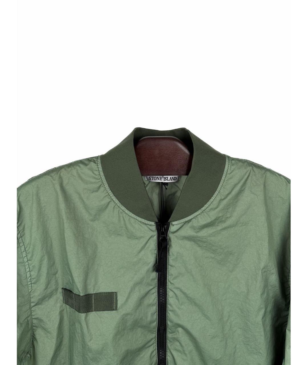 STONE ISLAND Зеленая куртка, фото 3