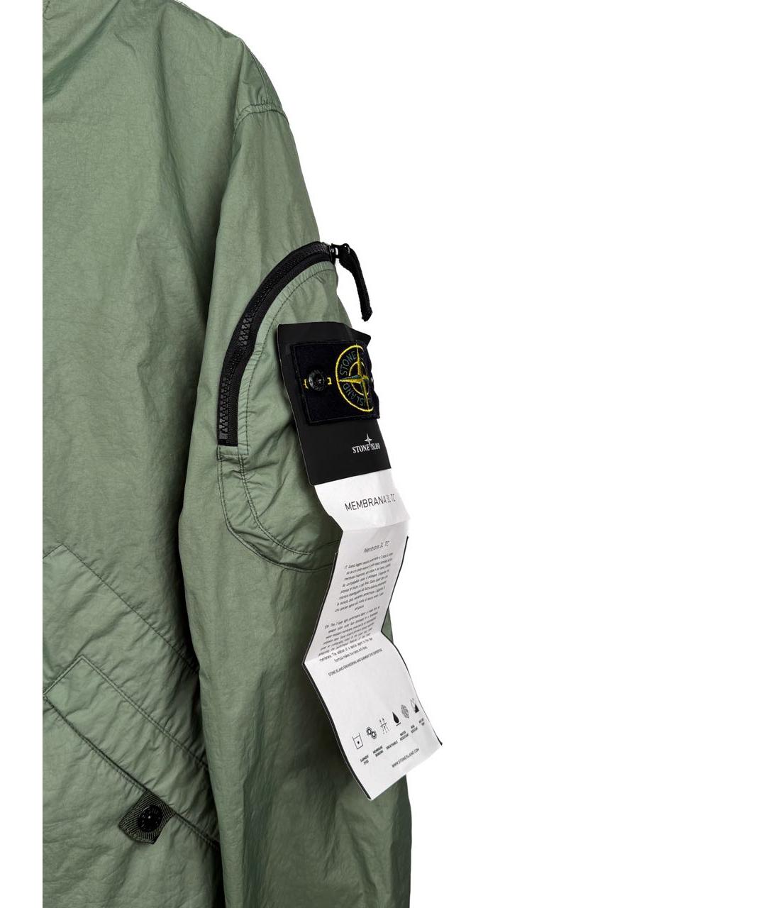 STONE ISLAND Зеленая куртка, фото 4