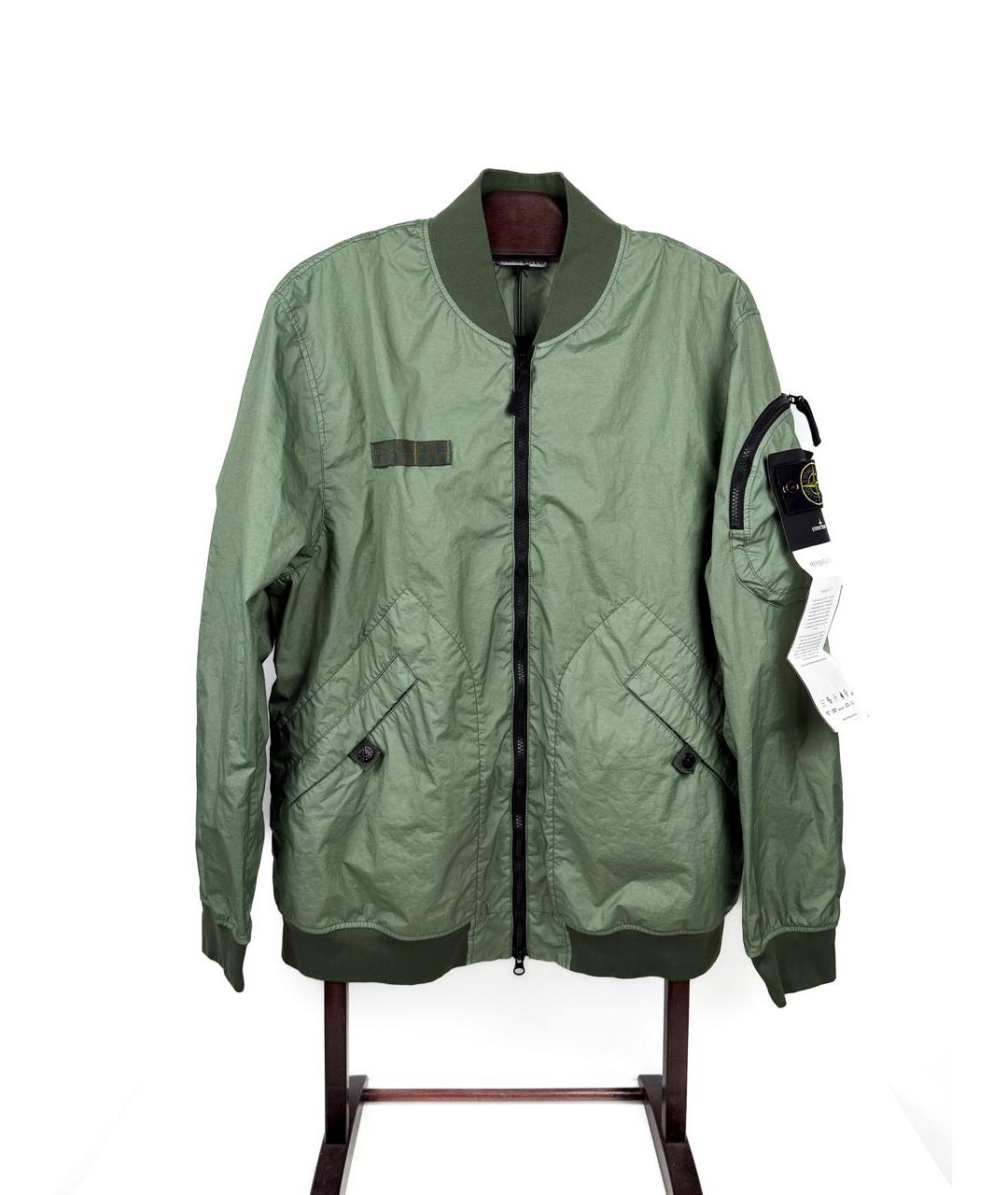 STONE ISLAND Зеленая куртка, фото 8